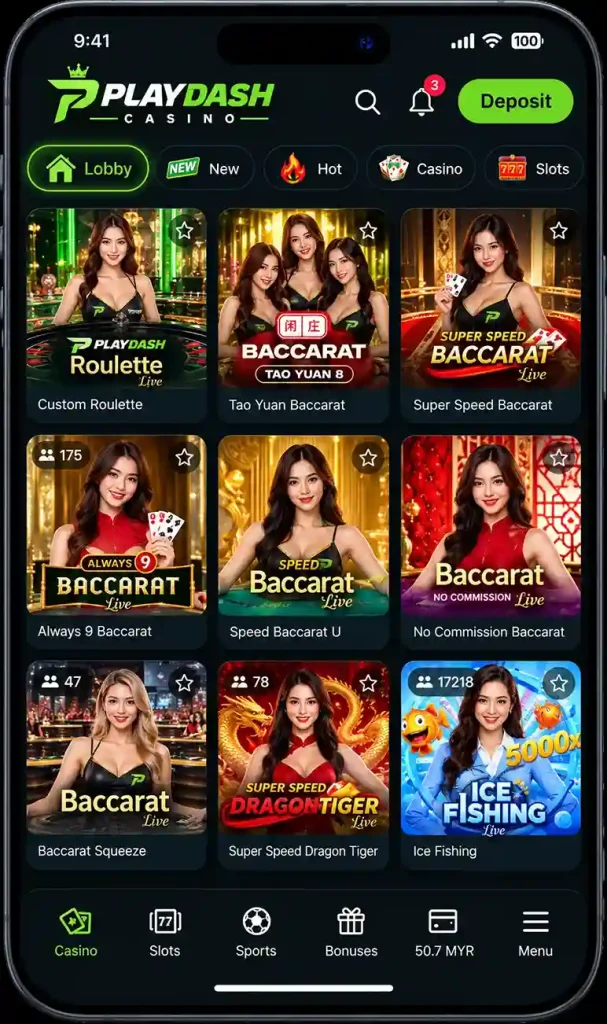 Playdash Casino