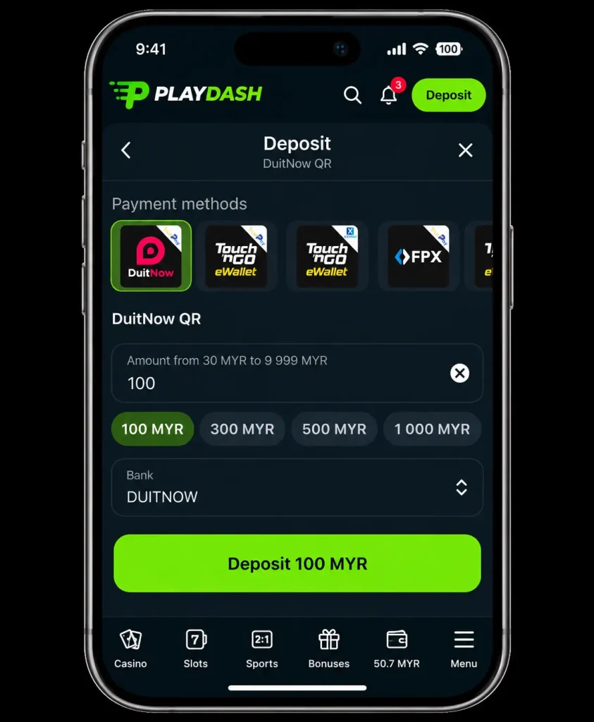 Playdash payments