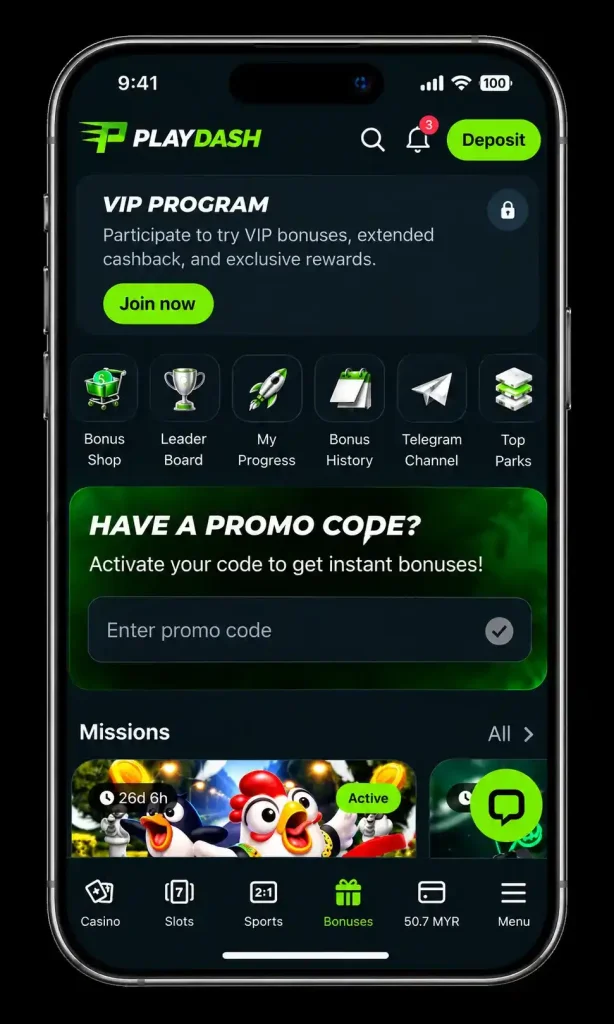 Playdash promocode